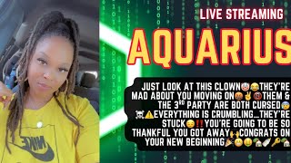 Aquarius♒️Look At This Clown🤡🤣They’re Mad About You Moving On🤬✌️📵Them &The 3rd Party Are Cursed😰☠️⚠️