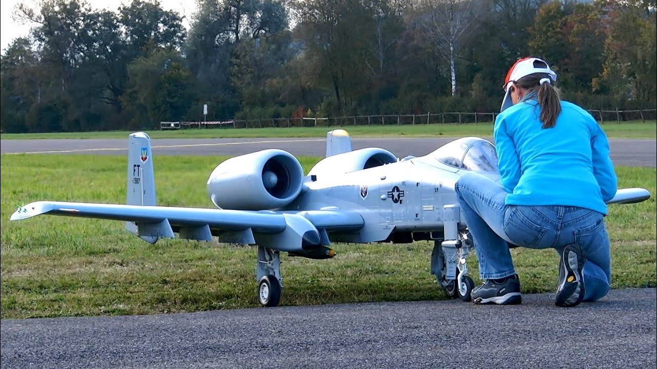 a10 warthog model plane