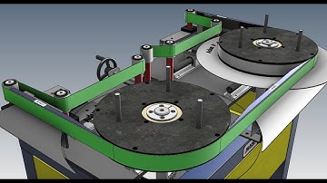 Turntable magnet conveyor on inventor by juti na