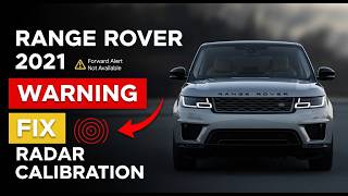 How to Program & Align Forward Radar on Range Rover 2021 #autoprogramming  #rangerover