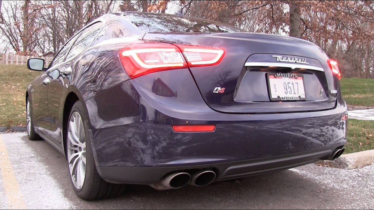 Pure Sound: 2015 Maserati Ghibli - Cold Starts, Revs, Acceleration 