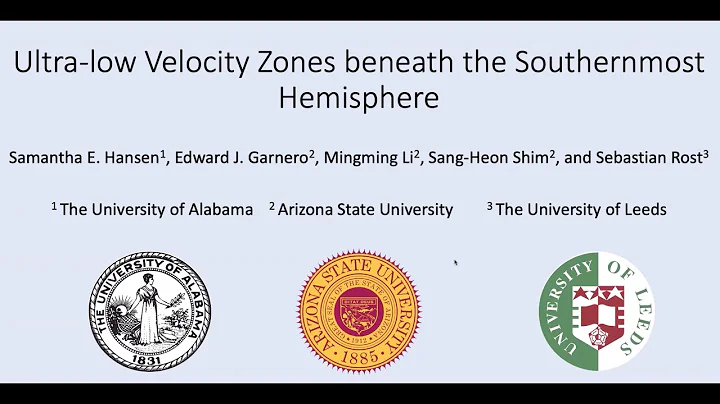 Dr. Samantha Hansen || Ultra-low Velocity Zones be...