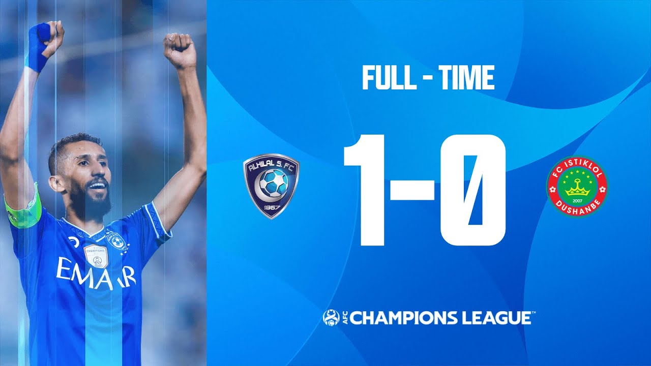 #ACL2022 - Full Match - Group A |Al Hilal SFC (KSA) vs  FC Istiklol (TJK)