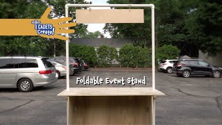 Foldable Event Stand