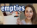 Empties: I used up a ton of skin care & hair care products!| Dr Dray