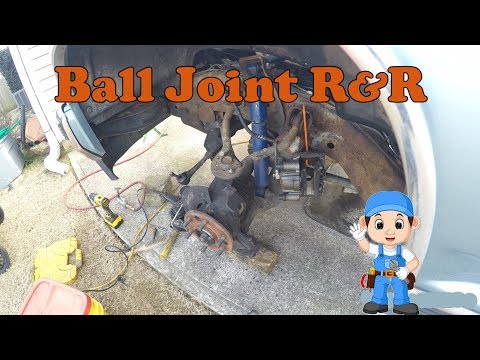 How to remove and reinstall front ball joints on a 1989 chevy k1500 silverado Part 2