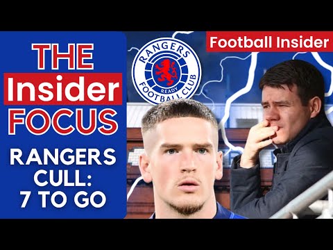 Rangers EXODUS: Seven stars to be sold, HUGE Ryan Kent transfer update - The Insider Focus