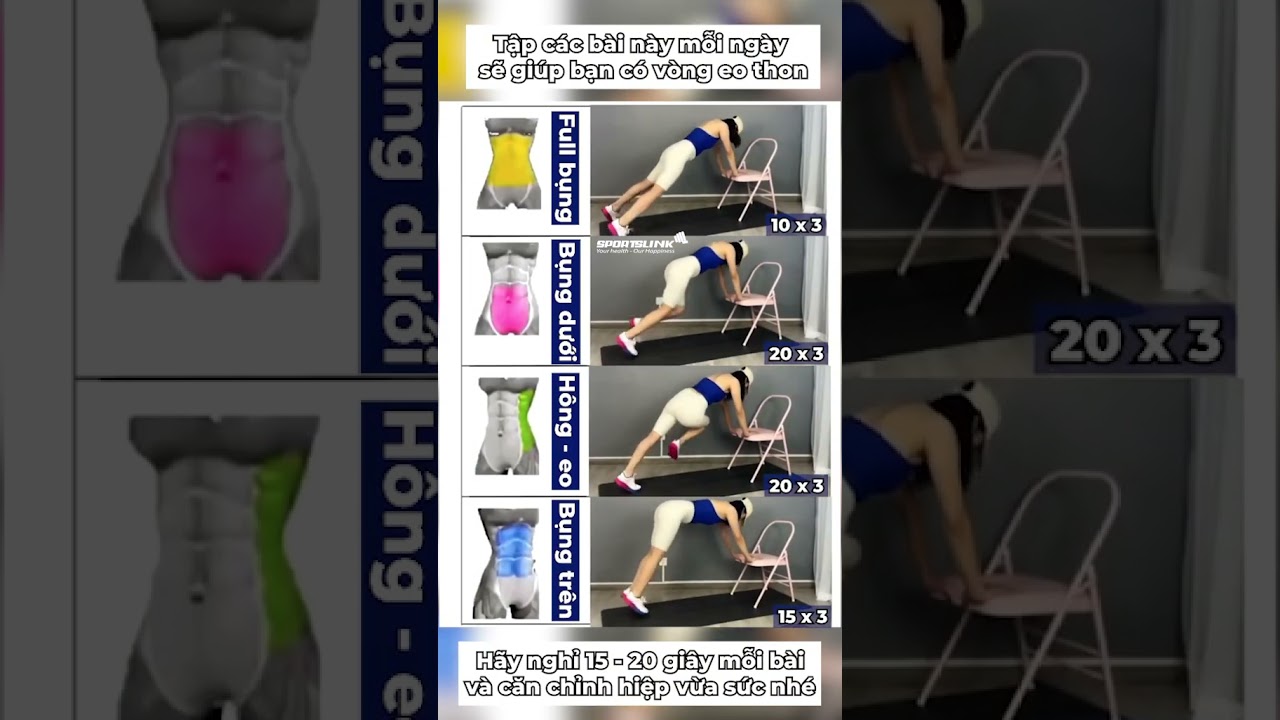 Eo thon săn chắc với 4 bài tập này