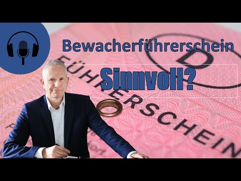 § 34a GewO - Bewacherführerschein sinnvoll? (2021)