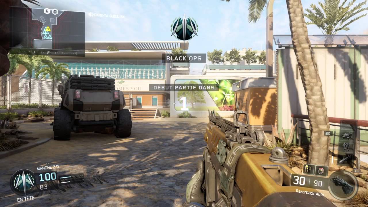 Gameplay cod bo3 ps4 a la razorback - YouTube