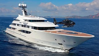 M/Y AMATASIA | 85m/278'10" Lurssen motor yacht with helipad built to PYC - Superyacht Tour