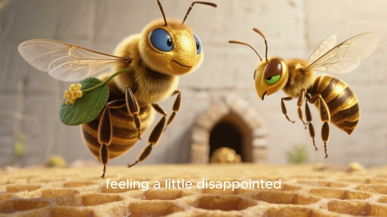 The Golden Bees and Teamwork - Sweet Stories with Golden Lessons