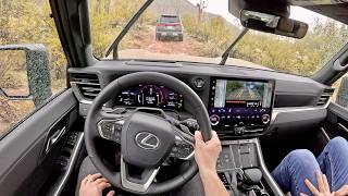 2024 Lexus GX 550 Overtrail + POV First Impressions (Dirt Road Drive)