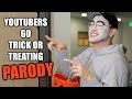 YOUTUBERS GO TRICK OR TREATING 2017