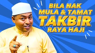 Download lagu BILA NAK MULA TAKBIR UNTUK RAYA HAJI?