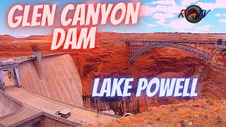 Glen Canyon Dam  Lake Powell Recreation Area  Page Arizona