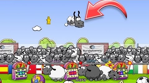 Clouds & Sheep - Level 51 - Soccer Ball Football Sheep - Gameplay Walkthrough HD 2024