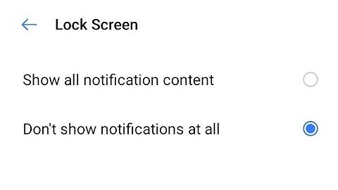 how to hide notification content on lock screen in oppo f11 pro