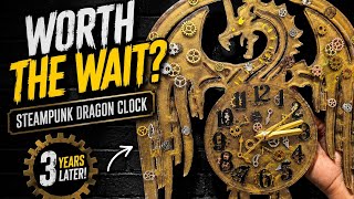 #150 over 3 years to make this resin dragon clock .. so I made 2