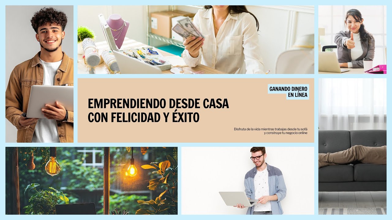 DESCUBRE COMO EMPRENDER DESDE CASA CON TU PROPIO NEGOCIO ONLINE. - YouTube