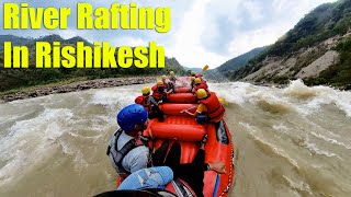 16 km River rafting in Rishikesh Ganga River || Almost Gone Wrong || Butterscotch Life