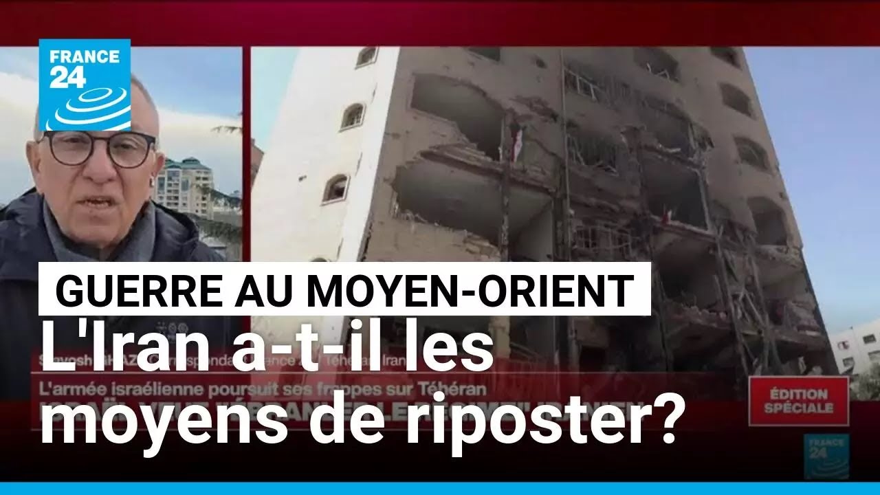 Guerre au Moyen-Orient : l'Iran a-t-il encore les moyens de riposter ? • FRANCE 24