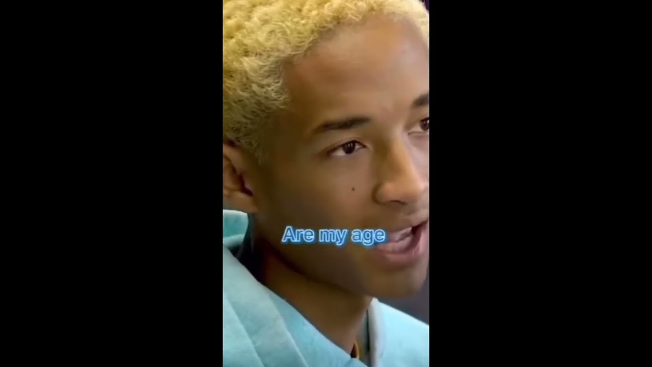 Jaden Smith: “We're living in a world where information is purposefully  being hidden from us