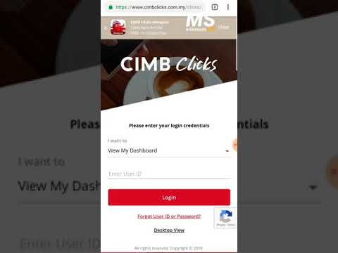 Password salah pun boleh log in CIMBClicks