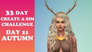 The Sims 4 - 33 Day CAS Challenge - Day 21 - Fall/Autumn Sim