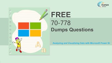 [DumpsBase] 100% Valid 70-778 Microsoft MCSA:BI Reporting Exam Dumps Questions