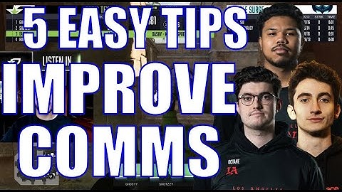5 STEPS TO IMPROVE YOUR COMMS IN COD!