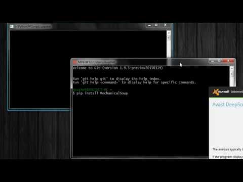 How To Install MechanicalSoup with Git Bash ~ MR-85 Computer Solution