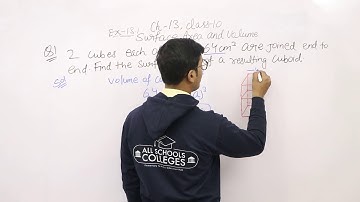 Ex-13.1, Question no.-1, Surface area and volume, Chapter-13, class-10