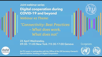 Webinar #2 “Connectivity: Best Practice”
