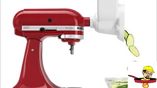 KitchenAid Food Meat Grinder Vegetable Slicer Shredder Stand Mixer Attachment Ksm2vsga