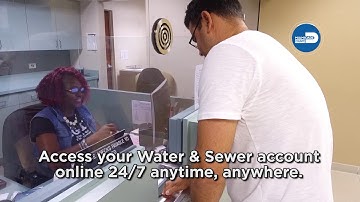 Sign Up for Online Access to Water & Sewer Account - Portal Registration