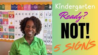 5 Signs Your Child May Not Be Ready For Kindergarten 5 Signs Your Child May Not Be Ready For Kindergarten