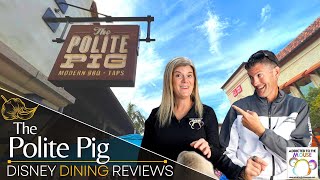 The Polite Pig in Disney Springs at Walt Disney World | Disney Dining Review