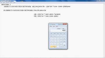 HOW TO CALCULATE METRIC VALUE IN EIGRP ROUTING PROTOCOL PART 4