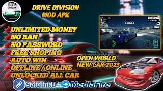 NEW UPDATE!Drive Division Mod Apk Unlock All Cars Terbaru 2023 | Unlimited Money & Grapichs Ultra HD