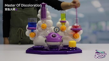 120470 | Master Of  Discoloration - Bubble Science Experiment Super Lab by Science can