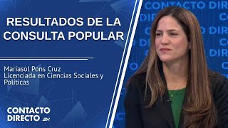 Entrevista con Mariasol Pons - Lcda. en Ciencias Sociales y Políticas | Contacto Directo | Ecuavisa