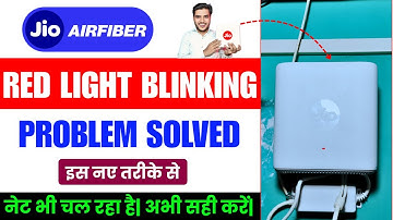 jio airfiber red light blinking problem| jio airfiber not working red light blinking| Jio airfiber