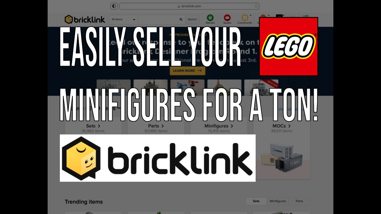 Bricklink how to start a store find and SELL your minifigures beginner tutorial