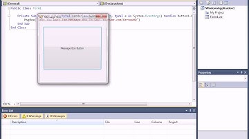 Visual Basic - #1 Simple Message Box