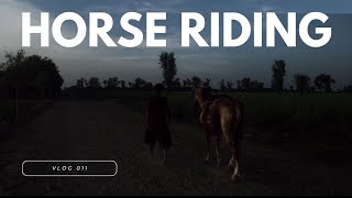 Horse riding  ki or dost aye