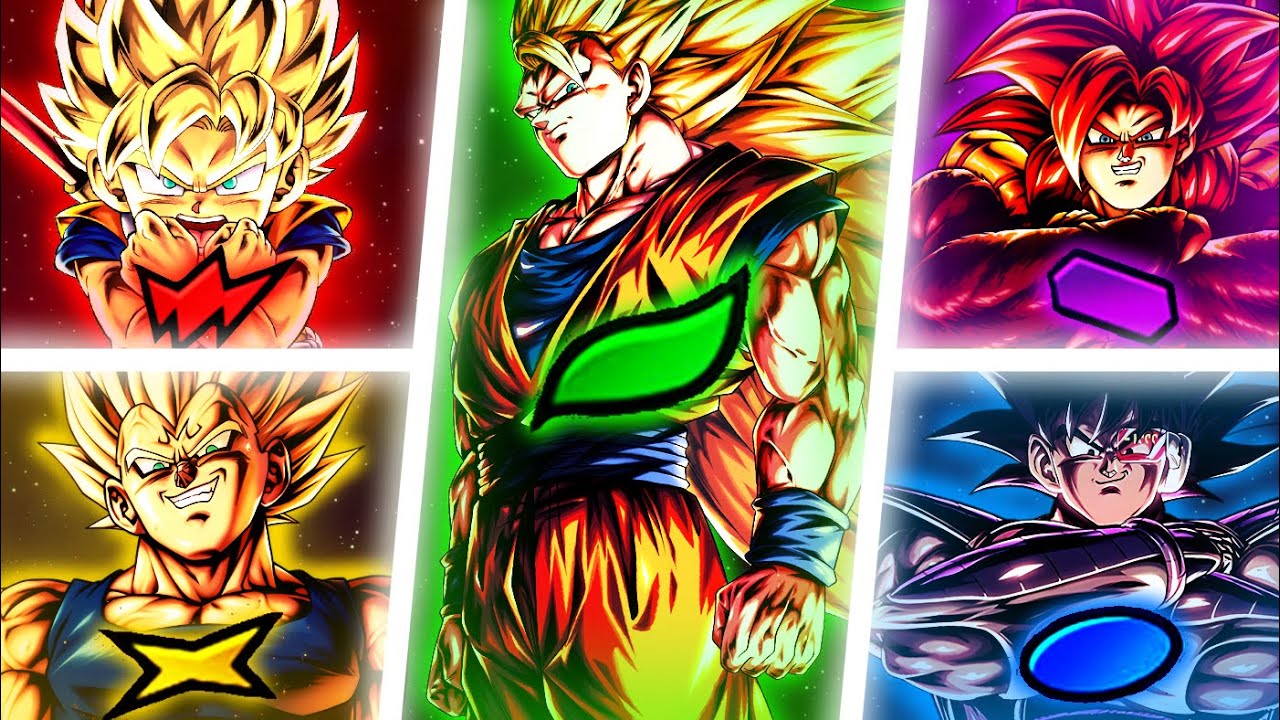 Ranking The 5 BEST Units of EACH Color in Dragon Ball LEGENDS! - YouTube