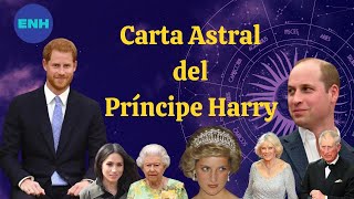 Síntesis de la Carta Astral del Príncipe Harry