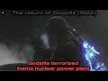 The Return Of Godzilla 1984 Godzilla Terrorized Ihama Nuclear Power Plant