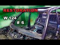 Реставрация Mercedes-Benz 124 седан (часть 6) Стекла и проемы.